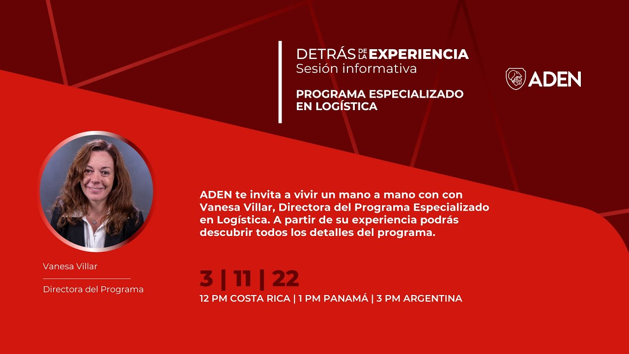 Sesión Informativa | Oferta Educativa Logística