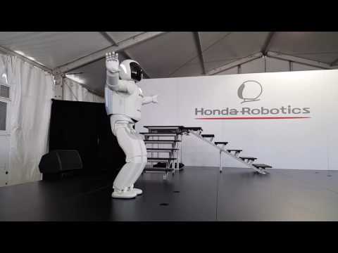 Honda's Asimo 2017 demo at Barber Motorsports Park