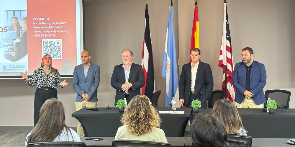 ADEN y PMI Capítulo Costa Rica firman convenio para potenciar la formación en gestión de proyectos