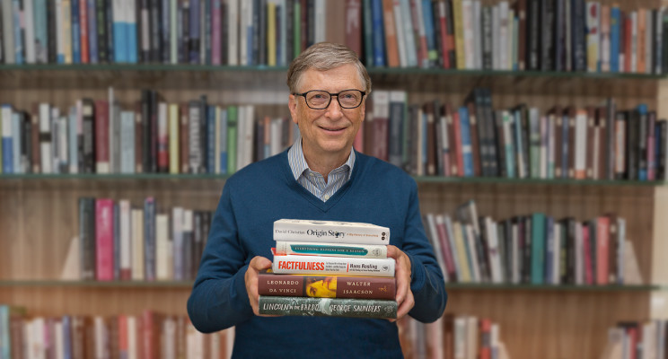 Bill Gates: 5 libros que vale la pena leer esta temporada