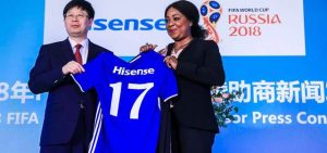 Hisense este año se convirtió en Sponsor FIFA
